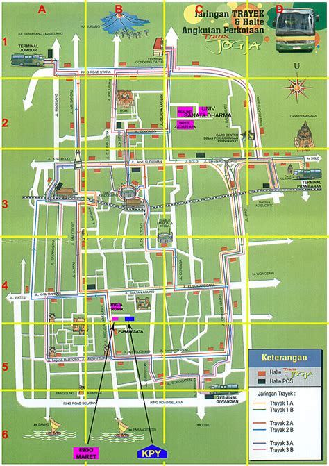 Maybe you would like to learn more about one of these? KELAS PAGI YOGYAKARTA: RUTE : BUS TRANS JOGJA - PETA KOTA JOGJA update 2015  ada file lama 2011