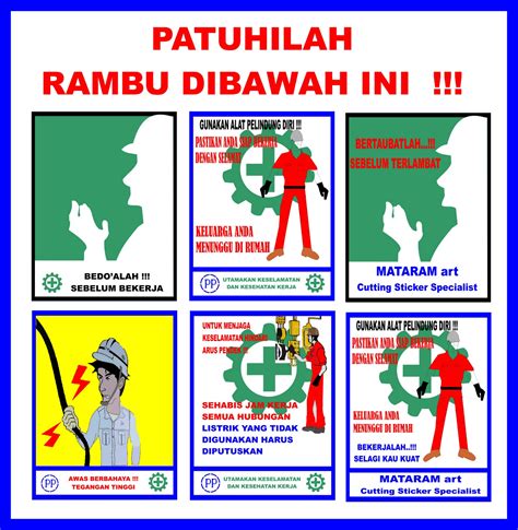 Kelompok gas beracun warna kuning tua b. Contoh Gambar Poster K3 - Feed News Indonesia