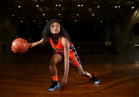 Times Girls Basketball Player Of The Year Dana Evans West Side Girls Basketball