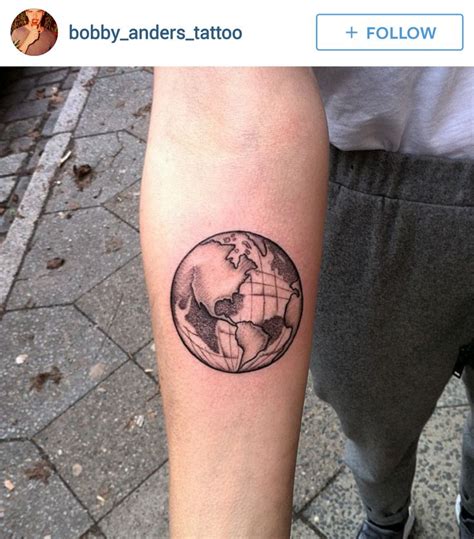 55 Wonderful Globe Earth Tattoos Designs Get Free Tattoo Design Ideas