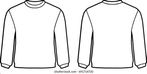 sweater template images stock  vectors shutterstock