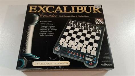 Купить Электронные шахматы и шашки Excalibur Crusader 2 In 1 Electronic