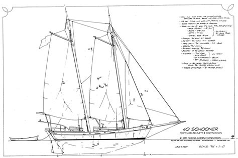 Marda Learn Sailing Schooner Plans