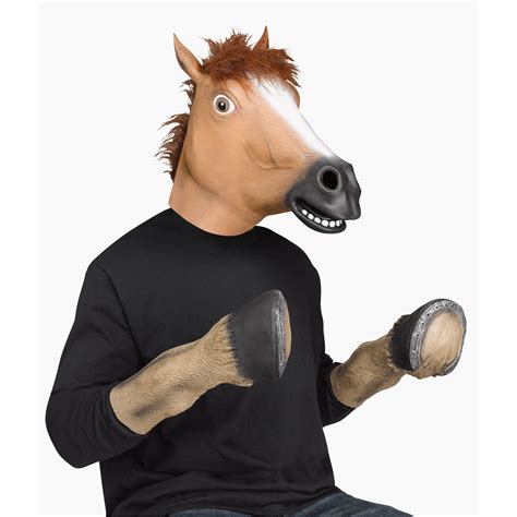 Fun World Horse Head Mask Adult Halloween Accessory