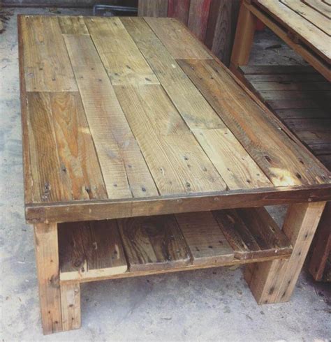 Large Wooden Pallet Coffee Table 101 Pallets