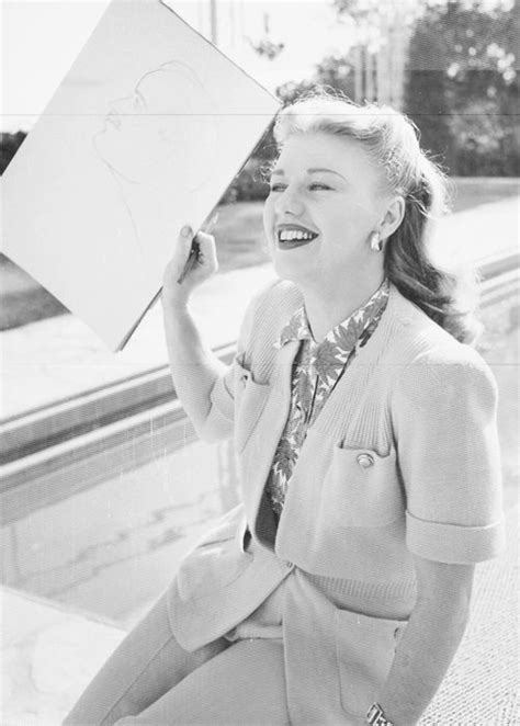 Ginger Rogers And Her Sketch Of Lew Ayres Vintage Hollywood Glamour