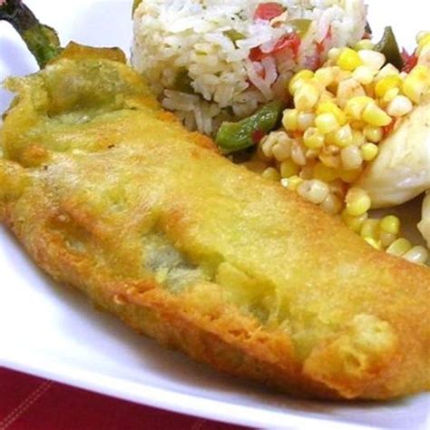 Chile Rellenos Delicious Green Chiles Stuffed With Cheese Dipped In