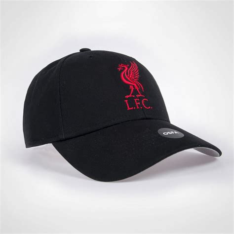 Liverpool Fc Liverbird Cap Black Kopshop