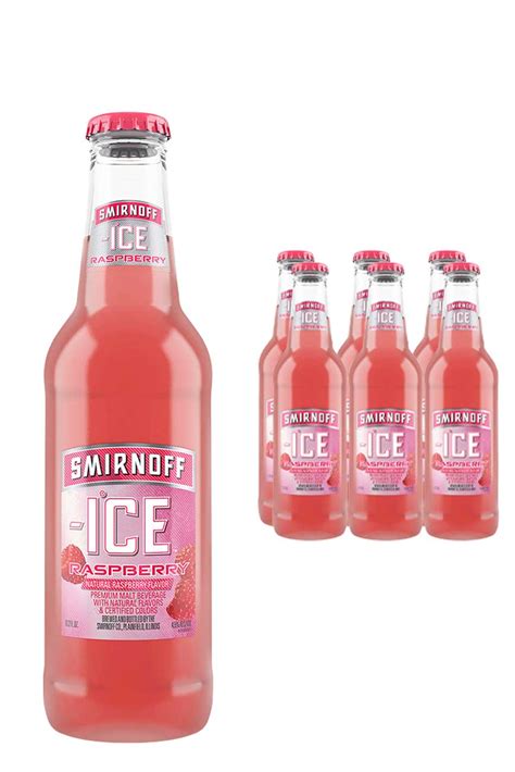 Smirnoff Ice Raspberry 6 X 33cl Vip Bottles