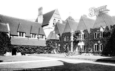Photo Of East Grinstead Convent Courtyard 1890