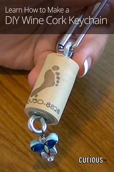 How To Make A Diy Wine Cork Keychain Share Todays Craft