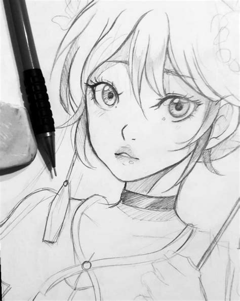 Manga Art Pencil Manga Pencil Digital Illustration Manga Art