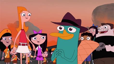 In commemoration, they create a giant shuttlecock and robotic replica figure of perry to play an improvised game of badminton. Watch Phineas and Ferb the Movie: Across the 2nd Dimension ...