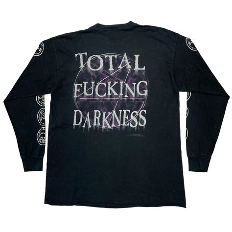 Cradle Of Filth Total Fucking Darkness Ls Black