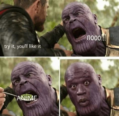 Template For Thanos Eating Something And Becoming Shaq R