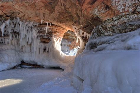 Crystal Cave Wisconsin Apostle Islands Ice Caves Wisconsin
