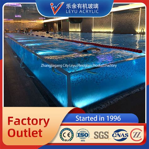 Swim Acrylic Above Ground Outdoor Spa Swimming Infinity Pool China Acrylic Glass And Swimming