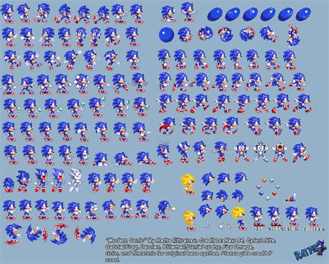 Modern Sonic Sprite Sheet By Redactedaccount On Deviantart