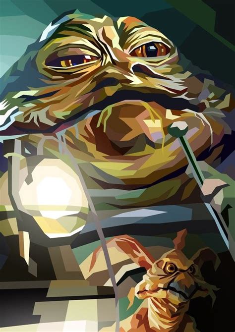 Jabba The Hutt An Art Print By Liam Brazier In Star Wars Painting Star Wars Artwork