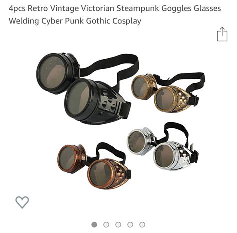 Goggles Glasses Steampunk Goggles Victorian Steampunk Burning Man Cyberpunk Binoculars