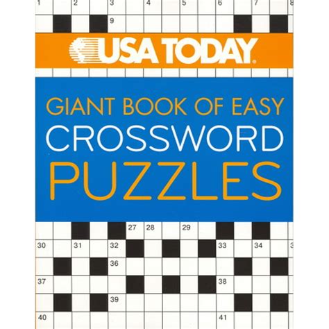 Giant Book Of Easy Crossword Puzzles Usa Today