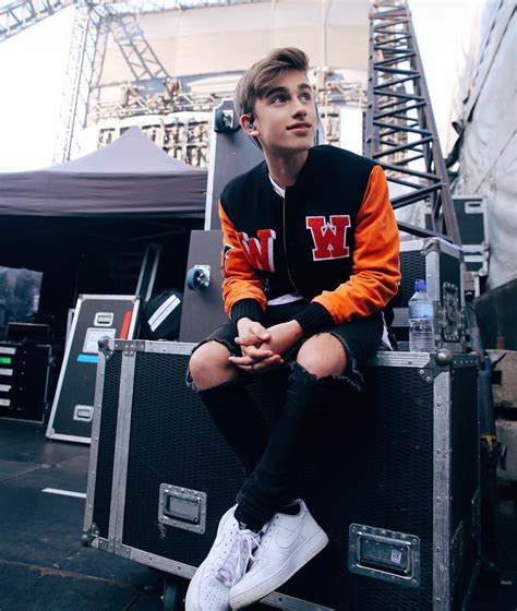 Young Fashion Johnny Orlando Instagram Celebrities Male Celebs