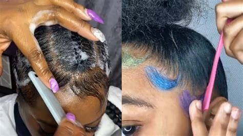 This gallery features 20 pictures of our favorite girly styles. SATISFYING BABY HAIR EDGES COMPILATION | MELANIN ...