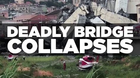 Deadly Bridge Collapses Throughout Recent History Youtube