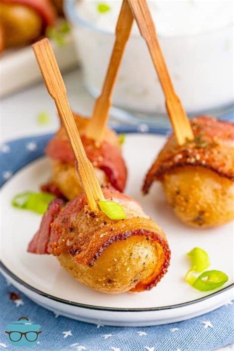 Bacon Wrapped Potatoes The Country Cook