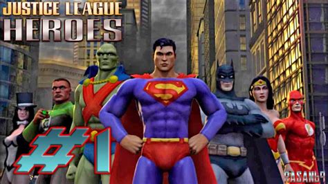 Justice League Heroes Psp Walkthrough Part 1 Youtube