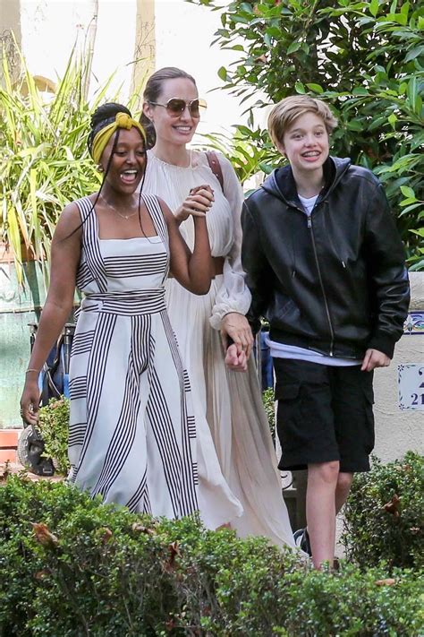 Pics Angelina Jolie Spoils Shiloh Ahead Of Her Daughter Moving In