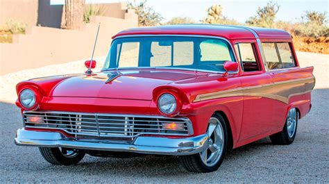 This 1957 Ford Custom 300 Ranch Wagon Is An Uncommon Hot Rod