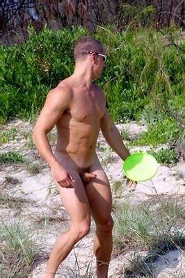 Gods Amongst Men Naked Frisbee