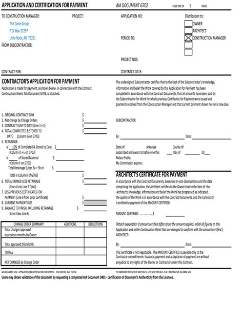 Aia g706 fill online, printable, fillable, blank. Aia G706a Template | TUTORE.ORG - Master of Document Templates