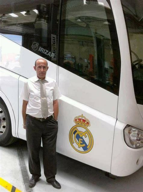 Real Madrids Bus Driver Fernando Has Reached More Champions League