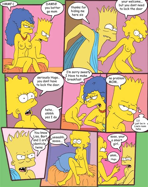 Rule 34 Bart Simpson Comic Female Fluffy Artist Hugo Simpson Human