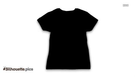 T Shirt Silhouette Vector And Graphics Silhouettepics