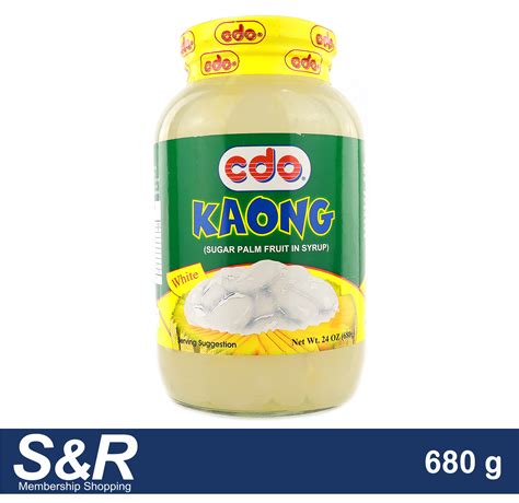 Cdo White Kaong Sugar Palm Fruit In Syrup 680 G Lazada Ph