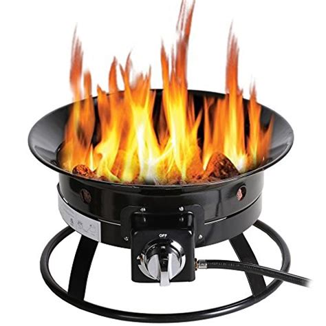 This outdoor gas fire pit is made from galvanized steel with a protective glossed enamel finish for long lasting the fire pit uses a regular propane tank (not included) and burns clean and smokeless giving off there is a stare wide fire van in colorado. CO-Z Portable & Smokeless Propane Firepit Kit for Outside ...