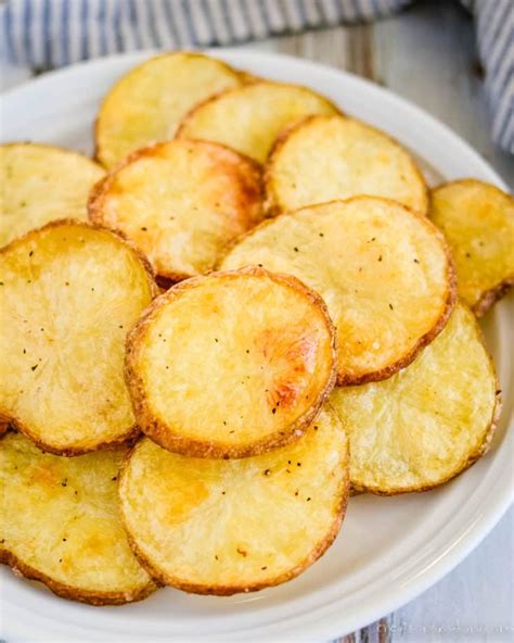 Crispy Oven Roasted Sliced Potatoes Recipe Creations By Kara