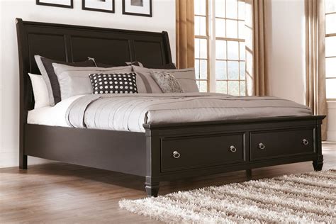 Maybe you would like to learn more about one of these? Greensburg Queen Sleigh Bed with Storage | Ashley ...