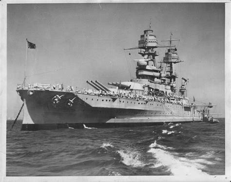 Cv 16 Battleship Uss Arizona Flagship Of Battleship