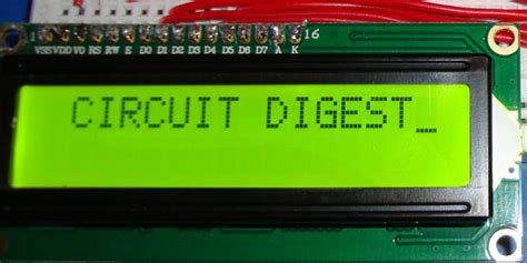How To Interface 16x2 Lcd Module With At89s52 8051 Microcontroller