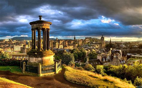 Scotland View From Calton Hill In Edinburgh Imgur Edinburgh