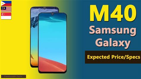 Buy samsung galaxy s10e online at best price with offers in india. Samsung Galaxy M40 price in Malaysia, Philippines ...