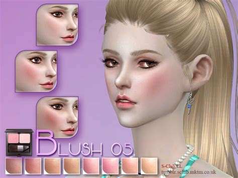 S Club Ll Ts4 Girl Blush 05 Find Makeup Sims 4 Blush