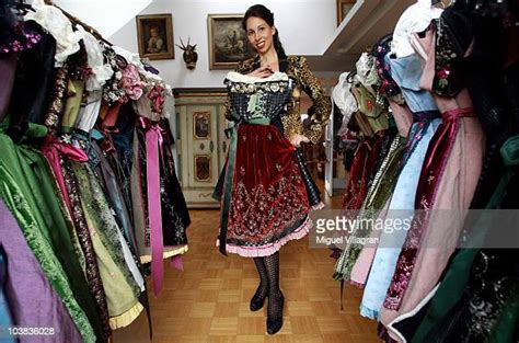 dirndl of lola paltinger photos and premium high res pictures getty images