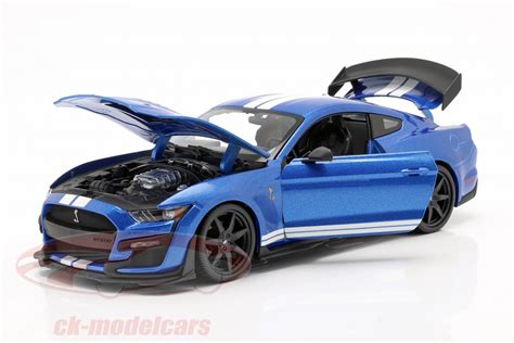 Maisto 118 Ford Mustang Shelby Gt500 建設年 2020 青 31388 モデル 車 31388