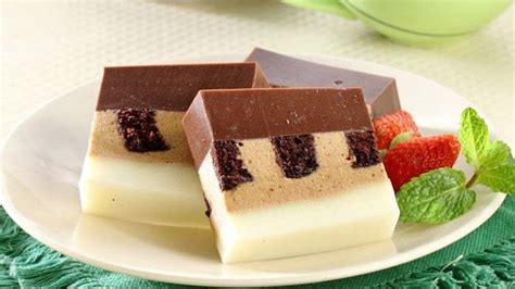 Sawi putih ternyata lebih enak dijadikan bahan utama masakan, lho! Puding Cake Lapis Cokelat Kopi, Menu Penutup Paling Pas ...