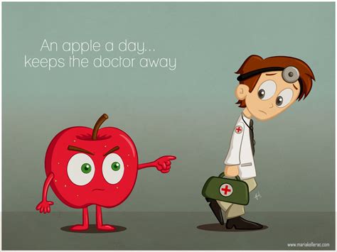 An Apple A Day Keeps The Doctor Away S